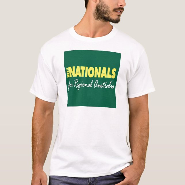T-shirt O partido nacional: Aussie Electyion 2013 (Frente)