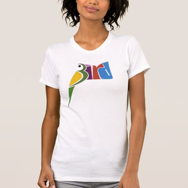 T-shirt O pássaro (Frente)