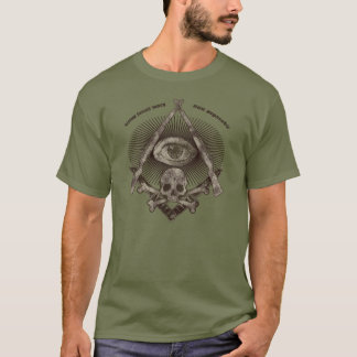 T-shirt O pedreiro mestre moderno afligiu M1 Garand &