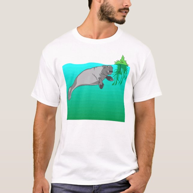 T-shirt O peixe-boi! (Frente)