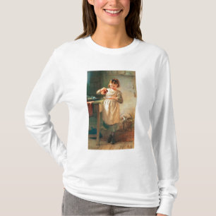 T-shirt O pequeno almoço do gatinho