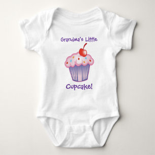 T-shirt O pequeno Cupcake da vovó