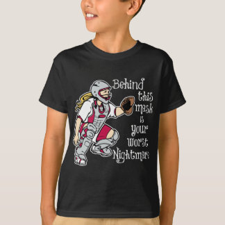 T-shirt O pesadelo o mais mau, red2
