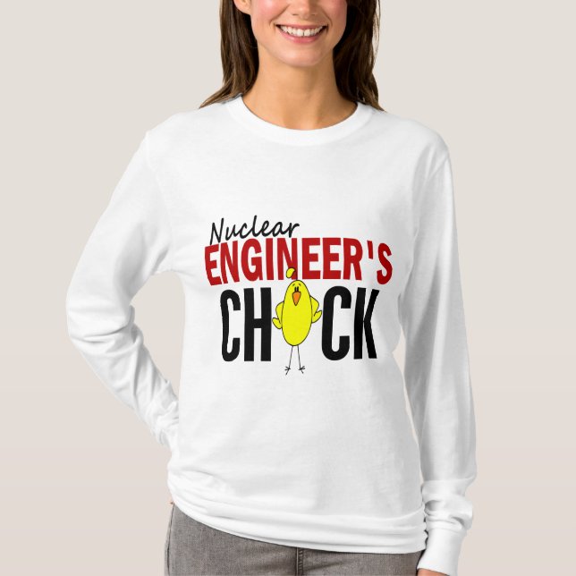 T-SHIRT O PINTINHO DO ENGENHEIRO NUCLEAR (Frente)