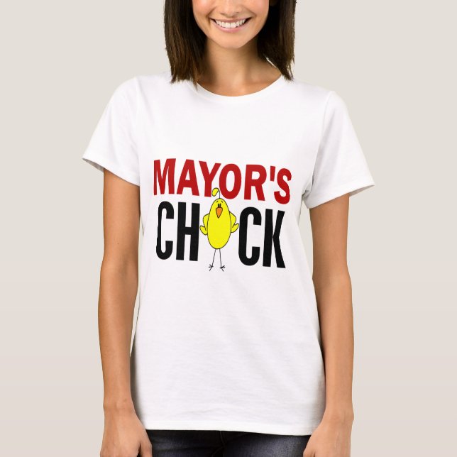 T-SHIRT O PINTINHO DO MAYOR (Frente)