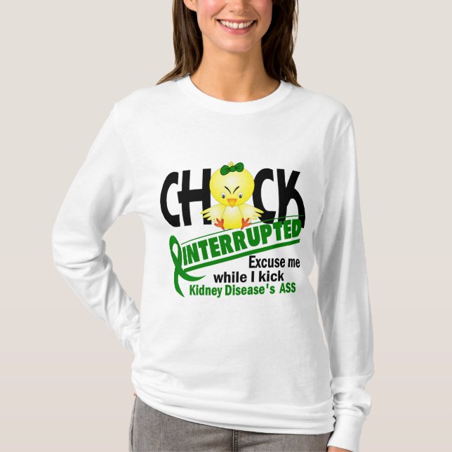 T-shirt O pintinho interrompeu a doença renal 2 (Frente)