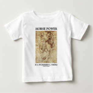 T-shirt O Poder Do Cavalo É Uma Coisa Maravilhosa De Leona