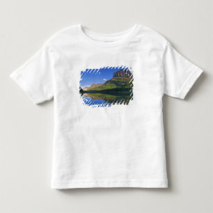 T-shirt O ponto Grinnel e o Monte Allen refletem-se em