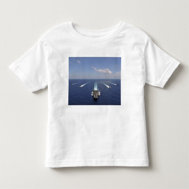 T-shirt O porta-aviões USS Abraham Lincoln (Frente)