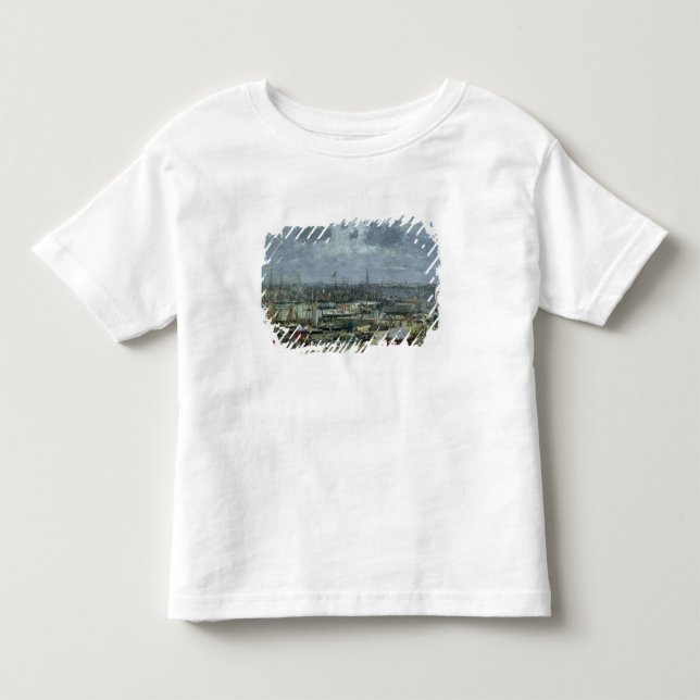 T-shirt O porto do Bordéus, 1874 (Frente)