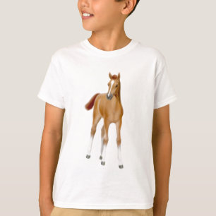 T-shirt O potro da castanha caçoa a camisola
