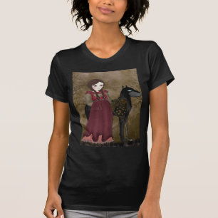 T-shirt O preto mecânico fiel de Steampunk do companheiro