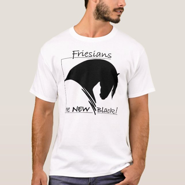T-shirt O preto novo (Frente)