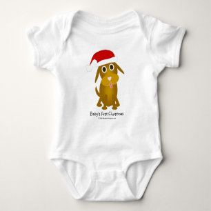 T-shirt O primeiro Natal do bebê