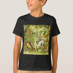 T-shirt O príncipe e o Thumbelina feericamente