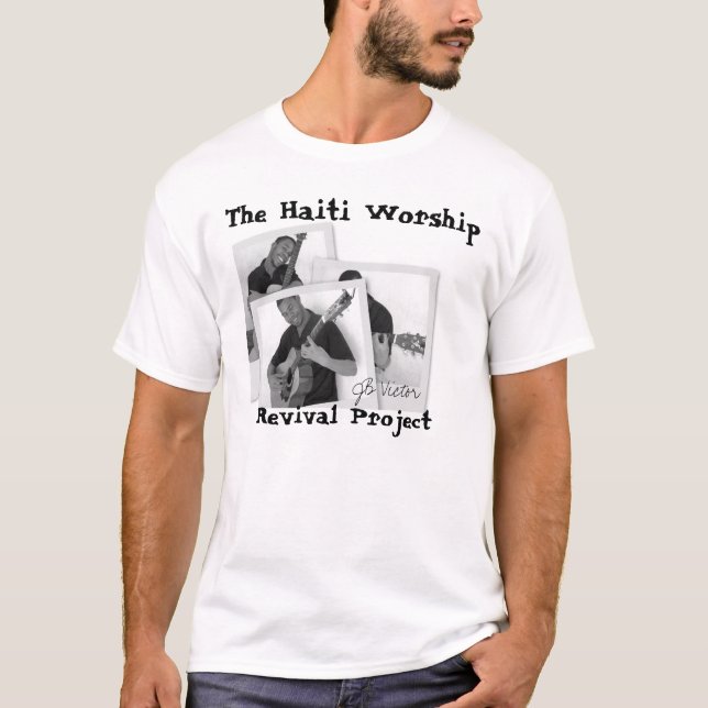 T-shirt O projeto do renascimento do culto de Haiti (Frente)