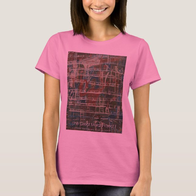T-shirt O Projeto Grande Mural II (Frente)