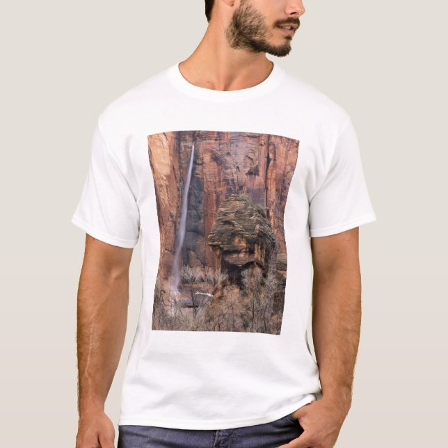 T-shirt O Púlpito e cascata efêmera (Frente)