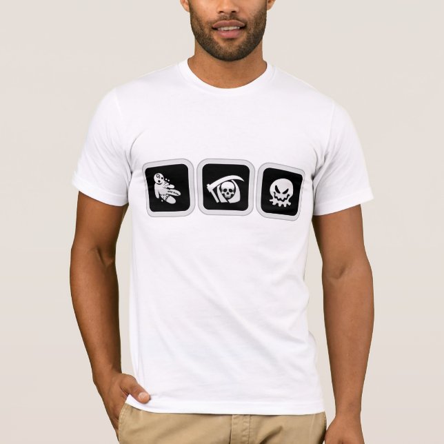 T-shirt O que circunda vem ao redor (Frente)