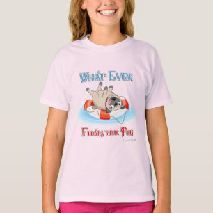 T-shirt O Que Disparar Seu Pug
