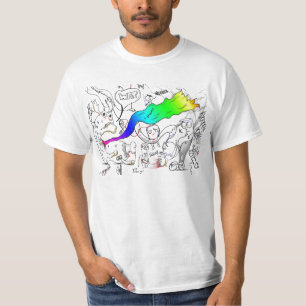T-shirt o que é alce grande do dis
