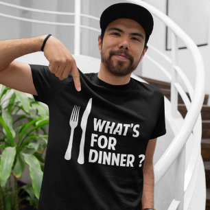 T-shirt O que é para o comensal
