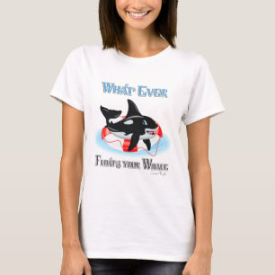 T-shirt O que flutuar na baleia 2