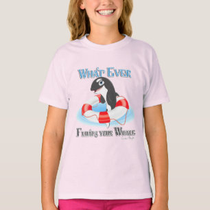 T-shirt O que flutuar na sua baleia