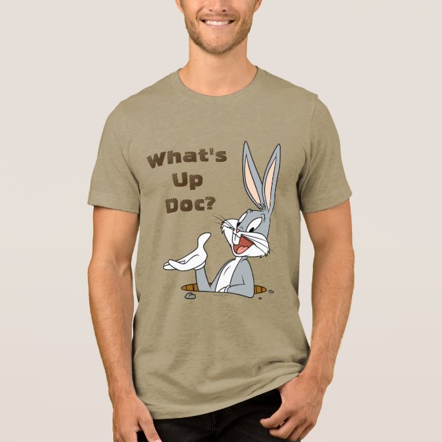 T-shirt O QUE HÁ DE DOC?™ INSETOS BUNNY™ Rabbit Hole (Frente)