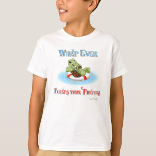 T-shirt O Que Quer Que Chegue As Tartarugas