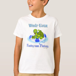 T-shirt O Que Quer Que Flutue As Tartarugas 3