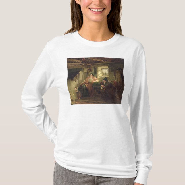 T-shirt O raio de luz solar, 1857 (Frente)