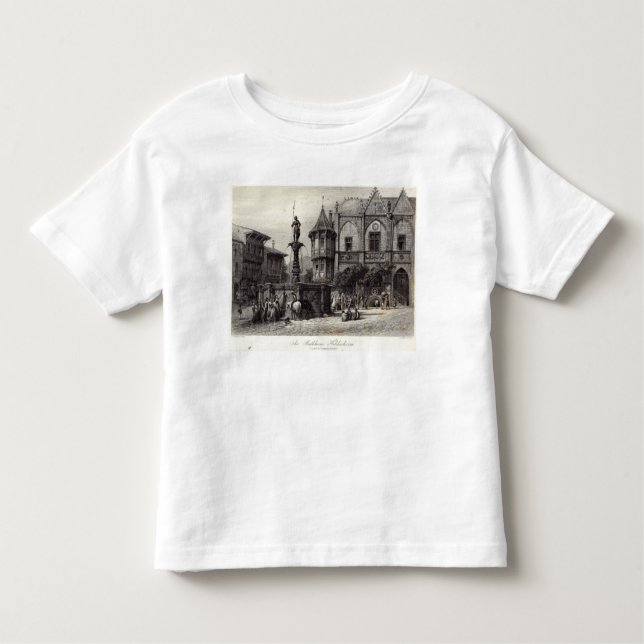 T-shirt O Rathhaus, Hildesheim (Frente)