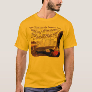T-shirt O rato no assoalho do bar