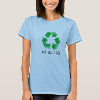T-shirt o reciclar, vai verde!