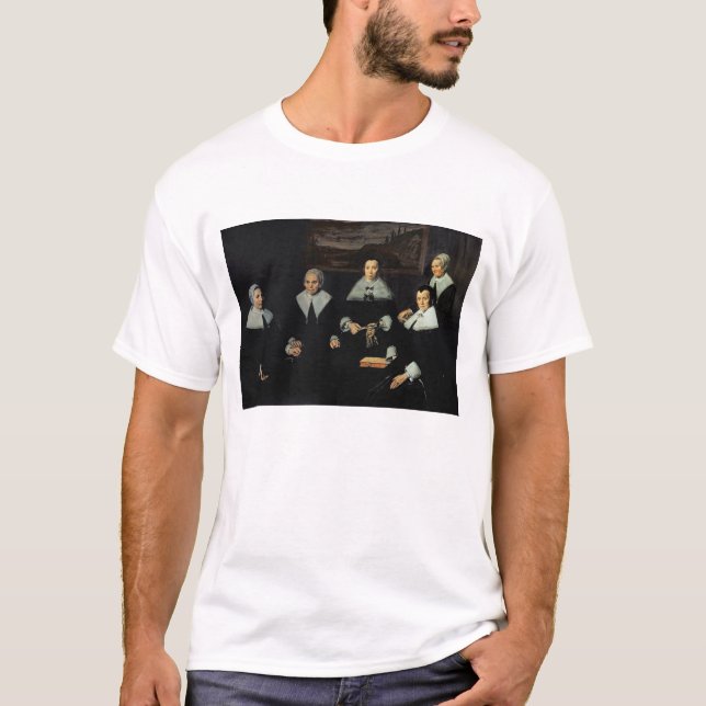 T-shirt O Regentesses do Almhouse dos anciões, Haarlem (Frente)