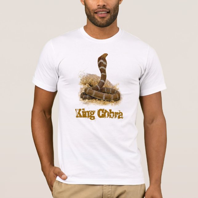 T-shirt O rei cobra (Frente)