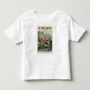 T-shirt O rei e a rainha de Sião