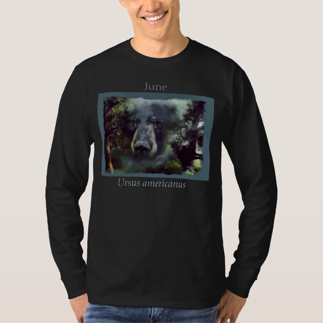 T-shirt O retrato de junho longo-sleeved T (Frente)