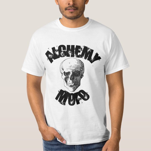 T-shirt O reverso clássico dos homens (Frente)