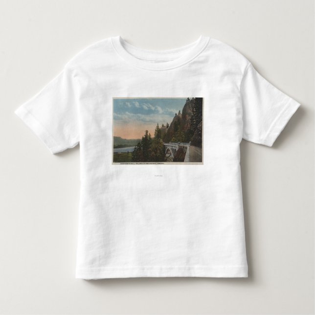 T-shirt O Rio Columbia, Oregon (Frente)