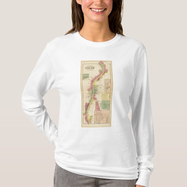T-shirt O Rio Ohio e vale superiores 6 (Frente)