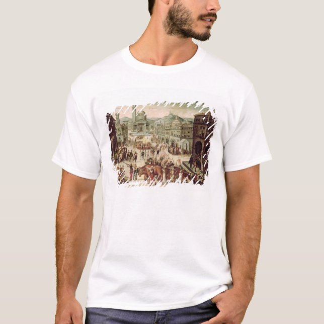 T-shirt O saco de Lyons pelo DES Adrets do Baron (Frente)
