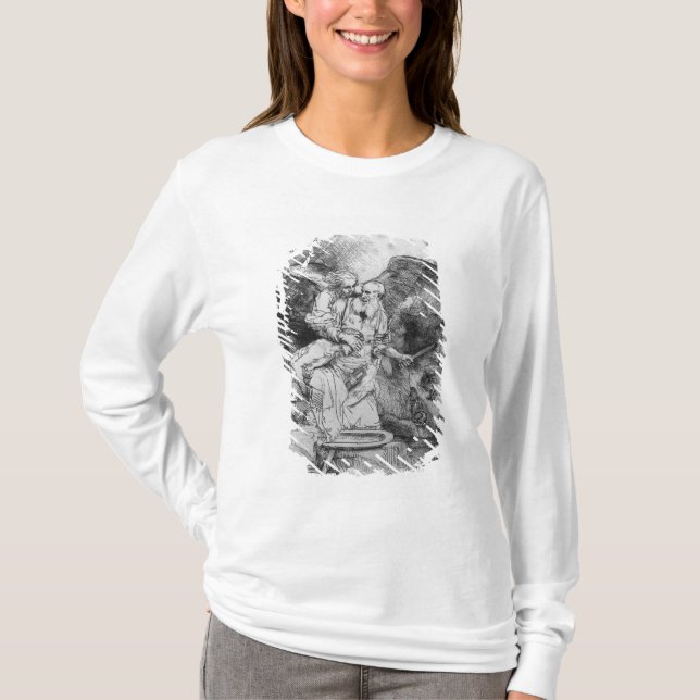 T-shirt O sacrifício de Abraham, 1645 (Frente)