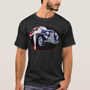 T-shirt O salto alto vermelho do carro de Speedster calça