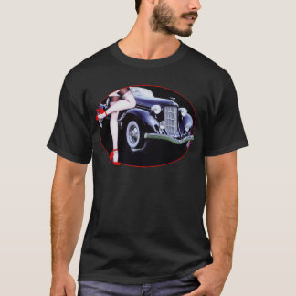 T-shirt O salto alto vermelho do carro de Speedster calça