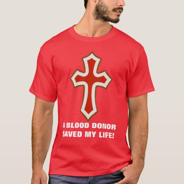 T-shirt O sangue de Jesus (Frente)