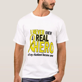 T-shirt O Sarcoma NUNCA CONHECEU um marido do HERÓI 2
