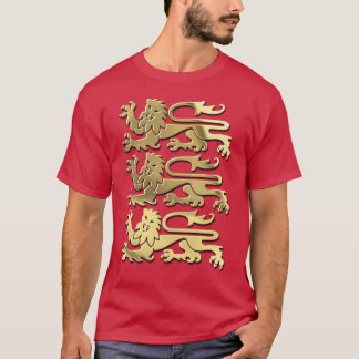 T-shirt O Selo Excelente do Rei Richard I da Inglaterra