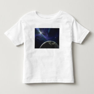T-shirt O sistema do planeta do pulsar